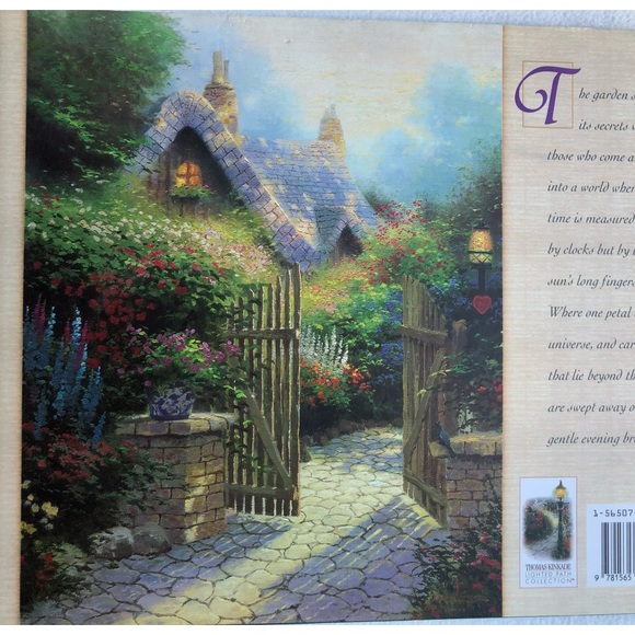 Vintage 1997 Thomas Kinkade Beyond the Garden Gate Hardcover Book - Picture 8 of 9
